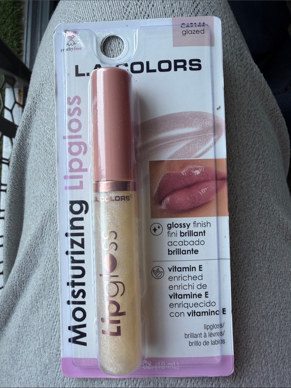 L.A. COLORS Lipgloss in Sheer Pearl Glazed